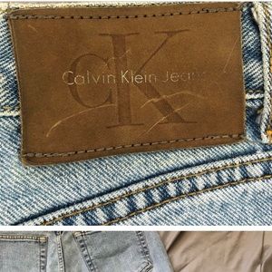 Calvin Klein Button Fly Easy Fit Vintage Jeans 7 Sandblast Stone Wash